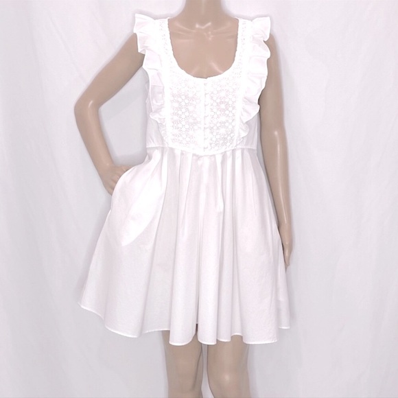 FREE PEOPLE HALF MOON MINI DRESS - Picture 4 of 5